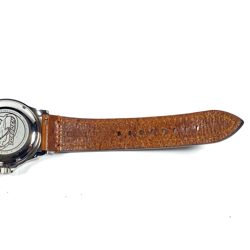 Torgoen T9 Series Lazuli GMT Pilot Watch Swiss Ronda Movement Mens 42mm WR 100m - Picture 8 of 8